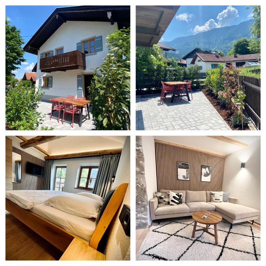 Neu - Ferienhaus Moritz & Josie Zur Alleinnutzung Ohlstadt Ngoại thất bức ảnh