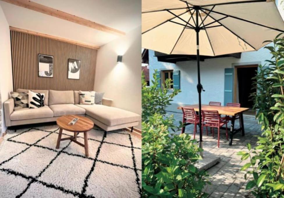 Neu - Ferienhaus Moritz & Josie Zur Alleinnutzung Ohlstadt Ngoại thất bức ảnh